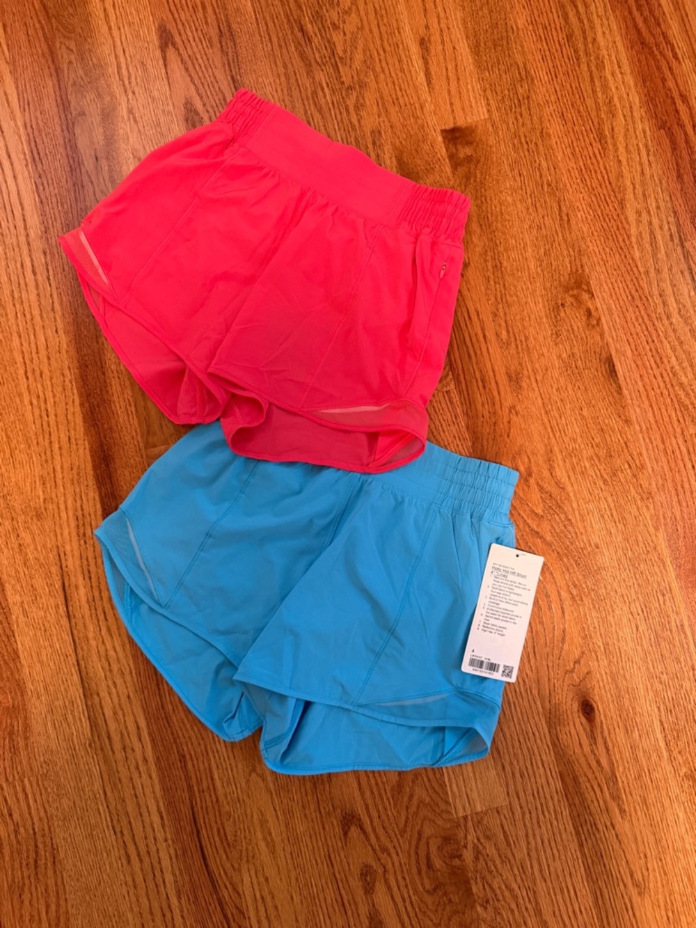 lululemon athletica Pink and Blue Athletic Shorts Duo